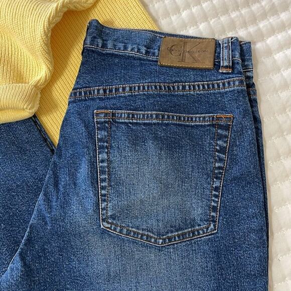 Calvin Klein Jeans Med Wash Vintage Bootcut Jeans Size 8 - Picture 3 of 6